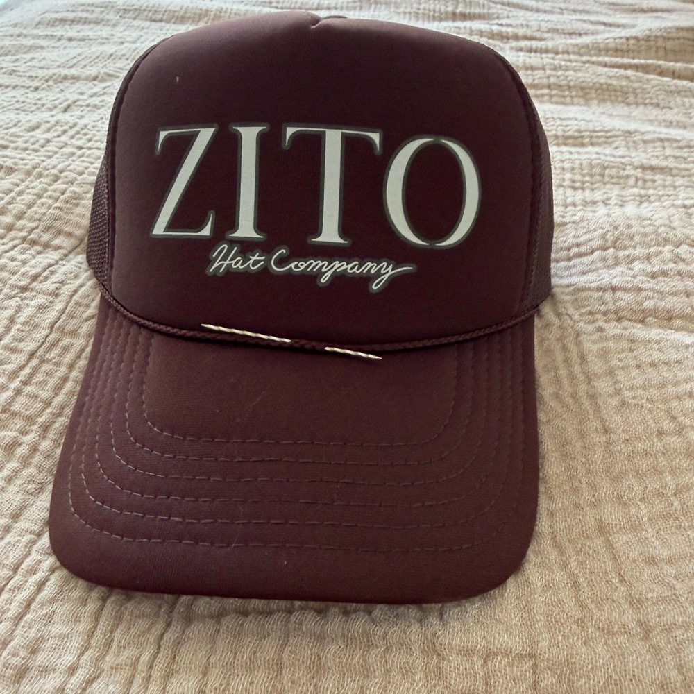 Men's Brown Trucker Hat - Zito Hat Company